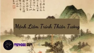 Mệnh Liêm Trinh Thiên Tướng